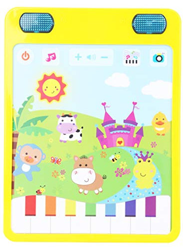 Toyland® My First Baby Tablet - Interactive Animal Pad With Music, Sounds & Lights - Baby/Toddler Toys - Age 12 Months +