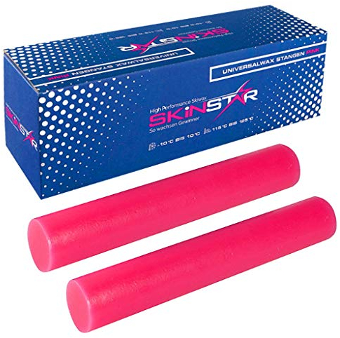 SkinStar Universal Skiwachs UNIVERSAL Wax Stange Stangenwachs 2x250g
