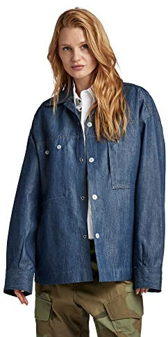 G-Star Para Mujer Camisa Oversized Workwear, Azul (raw denim D22934-D303-001), M
