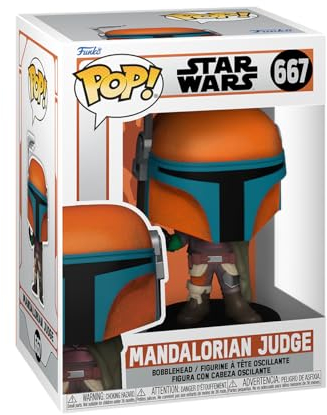 Funko Pop! Vinyl: Star Wars: The Mandalorian S9 - The Judge Macaroon - Vinyl-Sammelfigur - Geschenkidee - Offizielle Handelswaren - Spielzeug Für Kinder und Erwachsene - TV Fans