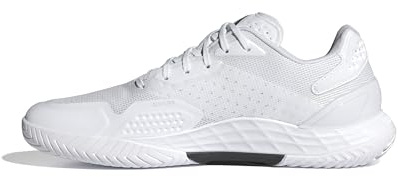 adidas Herren Defiant Speed 2 Tennis Shoes, Cloud White/Core Black/Grey One, 42 2/3 EU