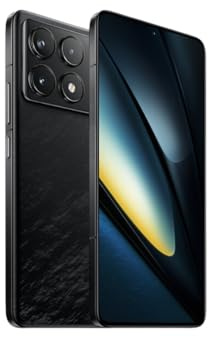 Xiaomi Poco F6 Pro Smartphone 12 GB + 256 GB 6,67 Zoll WQHD+ 120 Hz Flow AMOLED DotDisplay 5000 mAh Akku 120 W HyperCharge Black