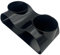 Aquarium Tunnel Cave | Natural Curve Underground Corner Fish Tank Cave - Double Hole Design Underwater Gravel Tunnel For Hermit Crab
