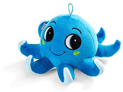 Skoda 5E3087576 Octopus Plüschtier Octavius Accessoires Microfaser Plüsch Krake blau