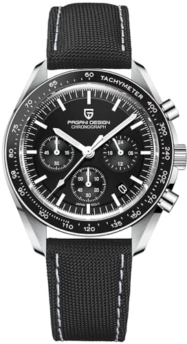 Pagani Design 1701 V6 Moon Armbanduhr Herren Quarz Chronograph Uhren Japan VK63 Uhrwerk Edelstahl Wasserdicht Sportuhr