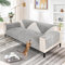 Aus Weichem Chenille Sofabezug 1/2/3/4 Sitzer L Form Sofa Couch überzug Ecksofa, Neue Universelle rutschfeste Sofa Überwurf, Solide Dicke Strukturierte Sofaschoner für Wohnzimmer(Grau, 70x210cm)