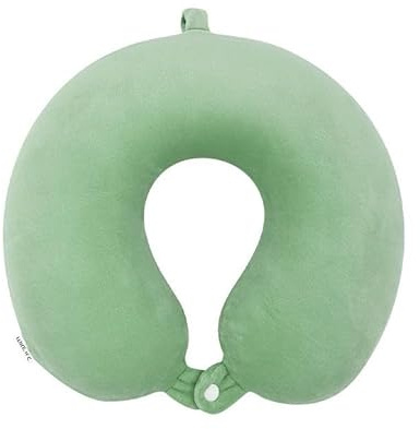 WINLIFE Memory Foam Nackenkissen Stützkissen luxuriöses kompaktes Schlafrestkissen (Grün)