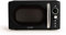 CREATE/MICROWAVE RETRO/Four à micro-ondes digital grill Noir/Retro Style, capacité 20L, plat Ø245 mm, 3 programmes, 9 menus préinstallés, cuisson multi-étapes, écran LCD, 900W