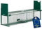ITA Trappola per Animali Vivi 5007IT - 100x25x25 cm - 2 Porte, Resistente agli Agenti Atmosferici, Riutilizzabile, Montata - per Ratti, Nutrie, Talpe, Topi