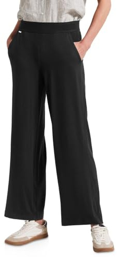 Street One Damen A379196 Jersey-Hose, Schwarz, 46
