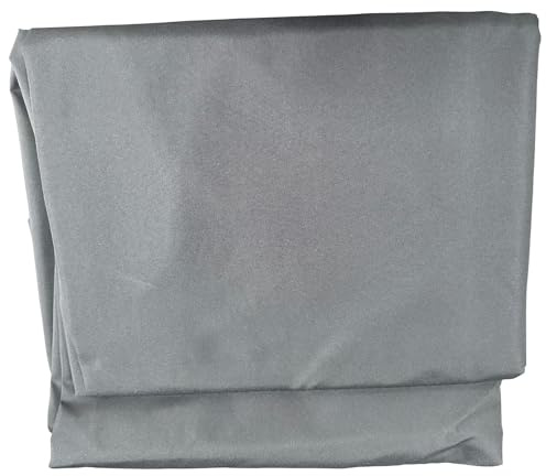 Toile de Rechange pour Parasol Droit HAPUNA 2x3m Gris – rectangulaire, Polyester déperlant et Anti-UV