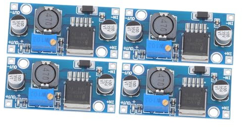 Happyyami Modulo Convertitore Buck Dc-dc Da 4 Pezzi Compatibile Con Il Regolatore Di Tensione Regolabile, Uscita 3a A Basso Rumore Per Vari Dispositivi Elettronici