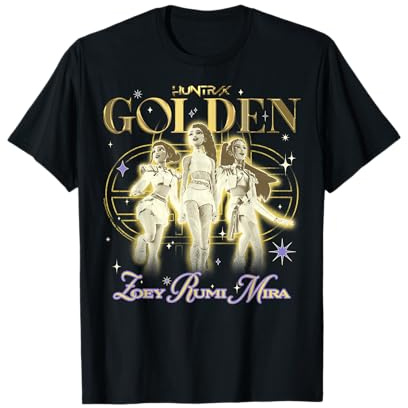 Kpop Demon Hunters Huntrix Golden Zoey Rumi Mira T-Shirt