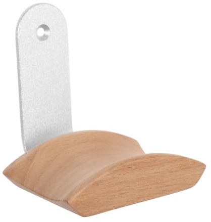 NUOBESTY Supporto da parete per cuffie: supporto da parete per cuffie da gioco - gancio per cuffie in legno per uso in casa e ufficio - supporto funzionale per cuffie