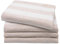 ZOLLNER 4er Set Handtücher, 50x100 cm, 100% Baumwolle, 380g/qm, beige