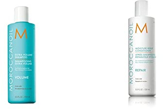 Moroccanoil Extra Volume Shampoo, 250ml & Moisture Repair Conditioner, 250ml