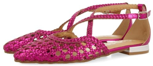 GIOSEPPO LESKOVIC, Balletto Piatto Donna, Fuxia, 39 EU, Fucsia, 39 EU