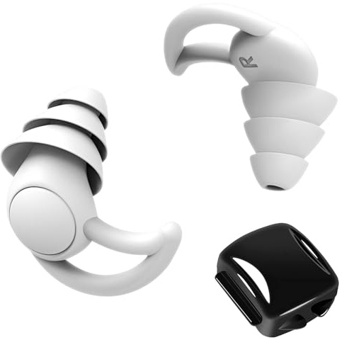 KATLKIU Bouchons d'oreille de natation en silicone 1 paires, bouchons d'oreille imperméables bouchons d'oreille pour dormir et nager