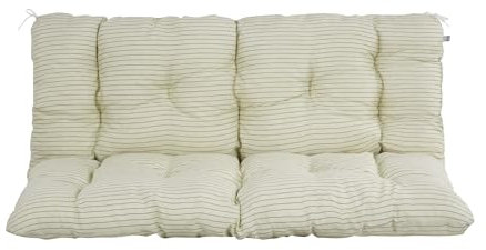 PATIO Frigiliana - Cojín para Banco (120 x 50 cm, Acolchado)