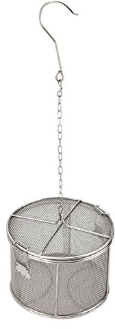 Filtre Infuser Balle en Acier Inoxydable Épice Assaisonnement Passoire Thé Boule Saison Assaisonnements Seperation Panier Cuisine Outils(14 * 10)