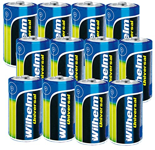 12 Mono Alkaline Batterien NEMT Cell D LR20 1,5V