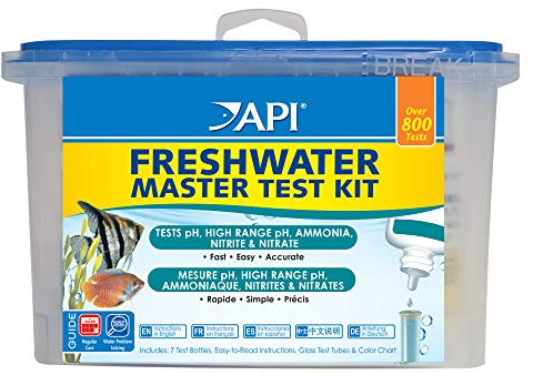 API DE-34 Freshwater Master Test Kit 800-Test Water Master - Kit de Prueba para acuarios de Agua Dulce, Talla única