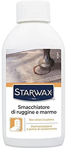 STARWAX - Smacchiatore di ruggine - Marmo e pietre naturali - Pulisce ed elimina le macchie di ruggine - Non altera - Prodotto in Francia - 250ml