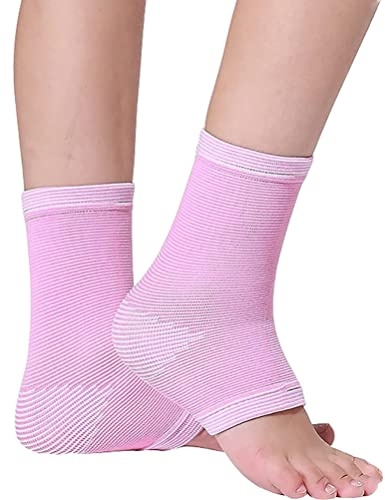 iplusmile Sprunggelenkbandage, elastische Fußbandagen, Knöchelbandage Socke Kinder Knöchelbandagen Fußgewölbe Stützhülsen Für Kinder von 6 bis 10 Jahren 1 Paar 19 x 8 x 7,5 cm