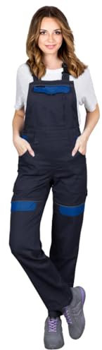 Reis Peto Protector CORTON-L-B para Mujer, 100% Algodón, Alta Comodidad y Seguridad, Reflectante, Ajustable, Color: azul marino - azul, Talla 42