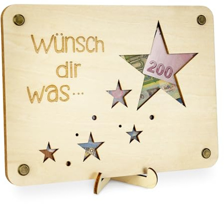 TAKULA Wunscherfüller Geldgeschenk Geldgeschenk Verpackung Jugendweihe Geldgeschenke,Geld Verschenken Geld Geschenke Ideen|Wünsch dir was...