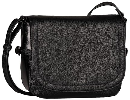 Gabor bags Noelle Damen Satteltasche Umhängetasche Klein Schwarz