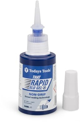 LavaTap - That Rapid Blu-Stuff Thread Sealing Gel 50ml Liquid PTFE for Pipe Threads, ThreadLocker & Jointing Compound – Gas & Water Safe WRAS Approved Locktight Threadlock