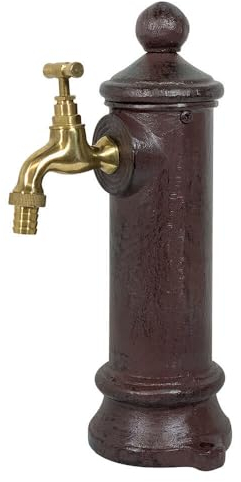 Wasserzapfsäule Klein Wasserzapfstelle für Garten Standbrunnen Antik-Stil 29cm