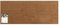 Lily Pad Doormats - large coir doormat - long doormat for french doors - patio door mat - long coir mat size 125 x 55cm - indoor door mat - outdoor sheltered use welcome mat (Blank)