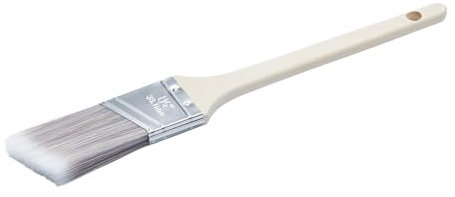 Fit For The Job 38mm Heimwerker-Kantenpinsel Diamond für glattes Finish - Streichen mit Dispersions-, Glanz- und Satinfarben auf Wänden, Decken, Möbeln, Holz und Metall