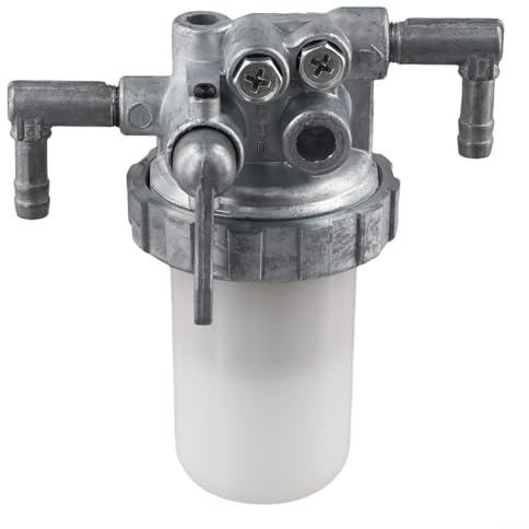 Separatore d'acqua dell'olio 129335-55701 compatibile con l'escavatore Hyundai e per il motore Yanmar, ricambio per separatore di acqua combustibile 3TNE88 4TNE106T, filtro resistente in lega