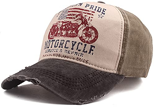 Elwow Casquette de baseball rétro pour homme - Chapeau de camionneur pour sports de plein air, Couleur 4, Taille unique