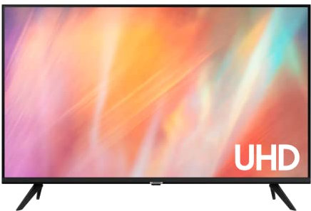 Samsung TV Crystal UHD 4K UE43AU7090UXZT Smart TV 43, Modello 2022 AU7090 Wi-Fi Black 2022