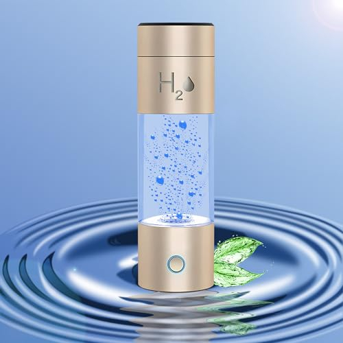 Hydrogen Generator 3000ppd With Water Ionizer With Pem Technology And Spe Hydrogen Water Bottle, 240ml Easy To Carry And Use, Suitable For Office Travel Work And Sports.