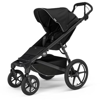 Thule Urban Glide 4-wheel Buggy Für Jedes Terrain Black on Black One-Size