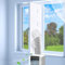 COZCLAM Cubierta Cubierta Aislante para Ventanas para Aparatos de Aire Acondicionado Portátiles Y Secadoras, 300Cm Sello de Ventana de Aire Acondicionado, Fácil Instalación | Refrigeración Eficiente