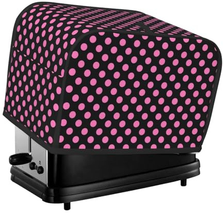 Copertura per tostapane a 2 fette, impermeabile, con tasche per piccoli elettrodomestici da cucina, protezione dalle impronte digitali, lavabile in lavatrice