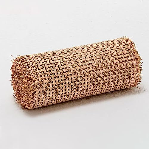 Rottingkäpp rulle för möbelprojekt förvävt öppet rottingmaterial för stolar skåp takkorgar breddalternativ 35,5 cm till 101,6 cm