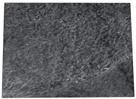 BrandNewCake® Tabla de Mármol 30x40cm - Piedra Natural de Mármol - Ideal para Servir y Templar Chocolate - Negro/Gris