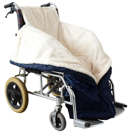 Rakuker Manta para Silla de Ruedas, Manta Silla de Ruedas, Térmica para Silla de Rueda, Cálido e Impermeable para Adultos, Ajuste Universal