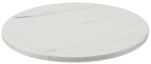 TOGEVAL Piatto in Ceramica Bianco per Piccoli Animali Funzione di Raffreddamento Fisico Facile da Pulire come Letto Estivo per Criceti e Porcellini D'india