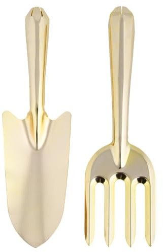 Fallen Fruits Ltd GT153 Ensemble truelle et Fourchette Doré