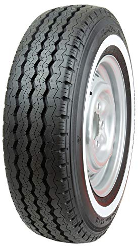 Classic Street Tires Custom Liner CL-31 Transporter Sommerreifen, Oldtimer Reifen der neusten Generation, Weißwandreifen mit langer Laufleistung, Leicht-LKW Reifen mit C-Decke, 185 R 14C 102/100R