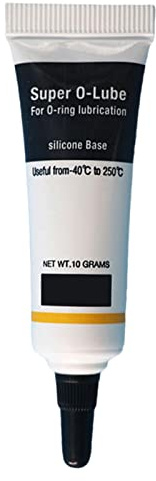 Gereton Grasa 10 G, Grasa Silicona Grado Alimenticio A Prueba Agua, Grasa Silicona para Sellar para Lubricar Y Sellar Juntas Tóricas, Anillo, Grifo, Linternas