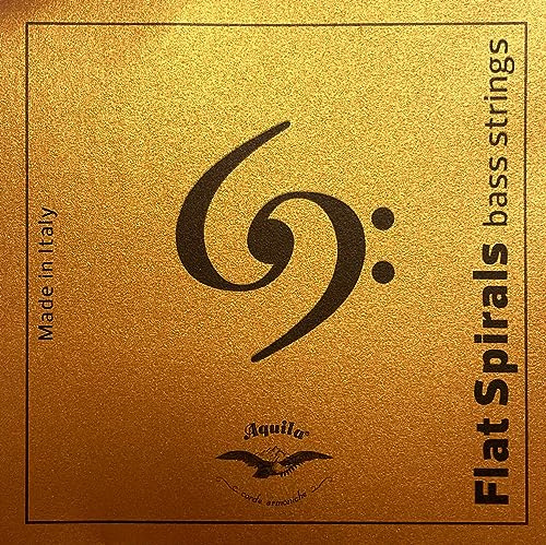 Aquila 210U Flat Spiral Series, Short Scale Bass String Set, EADG Tuning